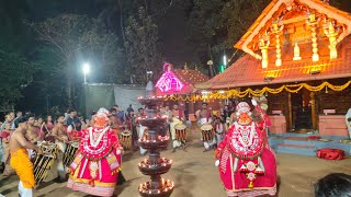 ശാസ്തപ്പൻ വെള്ളാട്ടം മുഴപ്പിലങ്ങാട് പോർക്കലി ഭഗവതി ക്ഷേത്രം🙏|Less is more43#video