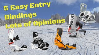 A Quick Entry Snowboard Binding Comparison