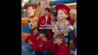 svt having fun in disney 😂❤ #SEVENTEEN#SVT#세븐틴#SCOUPS#MINGYU#WONWOO#JOSHUA#DK#HOSHI#DisneyParks