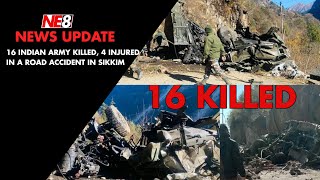 16 army jawans killed, 4 injured in road accident in North Sikkim