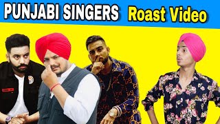 SIDHU MOOSE WALA VS KARAN AUJLA | SIPPY GILL | FIGHT | Punjabi Roast Video | Harshdeep Singh