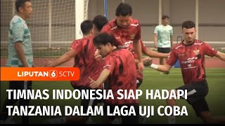 Timnas Indonesia Latihan Jelang Melawan Tanzania, Pemain dalam Kondisi Prima | Liputan 6