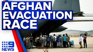 Afghanistan evacuation mission ramps up | 9 News Australia