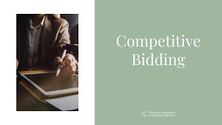 OAMA - Competitive Bidding