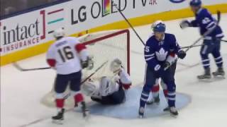 Bozak gets Maple Leafs on the board as van Riemsdyk brawls