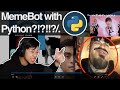 I Coded a Bot that randomly Generates memes with Python...