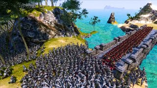 300 Spartans VS 20 000 Persians,Battle of Thermopylae |Ultimate Epic Battle Simulator