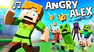 "ANGRY ALEX" 🎵 [VERSION B] Minecraft Animation Music Video