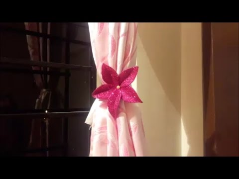 HOW TO MAKE BEAUTIFULL CURTAIN HOLDER HOW TO MAKE BEAUTIFULL CURTAIN HOLDER