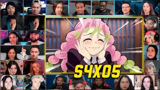 Demon Slayer Hashira Training Arc Season 4 Episode 5 Reaction Mashup  鬼滅の刃