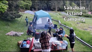 Camping on San Juan Island | Family Vlog