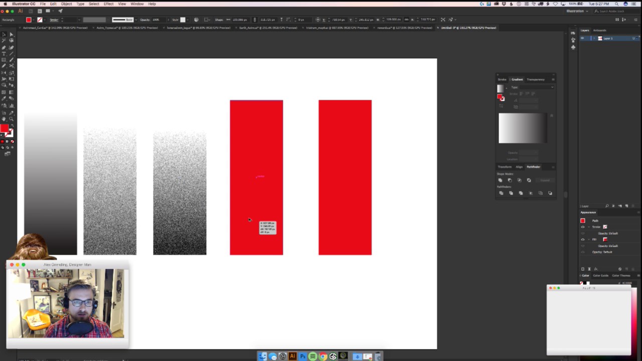 Grainy Gradients In Illustrator Youtube