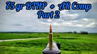 Reloading 75gr BTHP and AR Comp pt2 in the 223 Ackley Improved