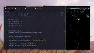 How To Make Fireworks Effect 🎉 Using Vanilla Javascript