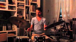 Flin van Hemmen plays Spencer Street on drums