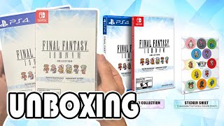 Final Fantasy I-VI Collection Anniversary Edition (PS4/Switch) Unboxing