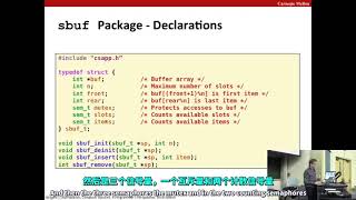 CMU 15213/15513 CSAPP 深入理解计算机系统 Lecture 25 Synchronization Advanced 中英字幕