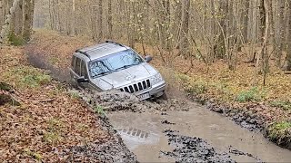 Jeep WJ 2.7 CRD & XJ 2.5 TD On Some Old Trails