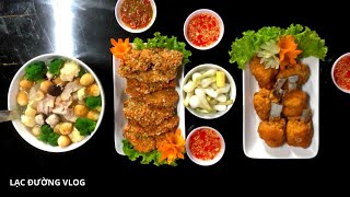 Cách Làm Món Chả Chìa - Thịt Chiên Xù - Canh Bóng Thả I Món Ngon Ngày Tết Cùng Lạc Đường Vlog