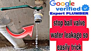 How to change ball valve #plumbing #plumberwork #ballvalve #plumbingleakage