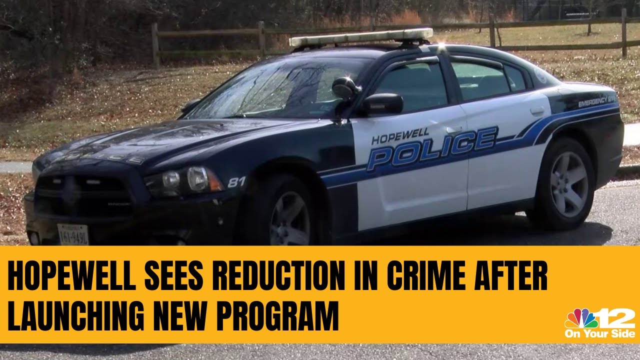 Hopewell Sees Reduction In Crime After Launching New Program - YouTube