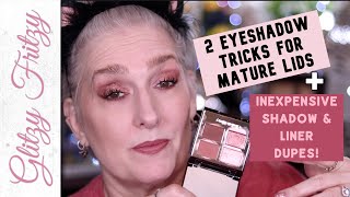 2 Eyeshadow Tricks for Mature Lids + Inexpensive Dupes