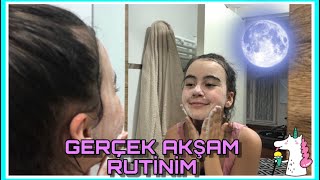 YAZ TATİLİ İÇİN AKŞAM RUTİNİM 2019