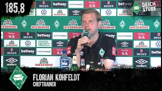 Werder Bremen: Abstiegskampf-Finale gegen Köln - die Pressekonferenz-Highlights in 189,9 Sekunden