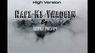 Rafi Ki Yaadein By Sonu Nigam - Superhit song - @highversion.