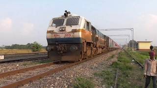 [IRFCA] Mainline Action, High Speed Trains skipping station in North Bengal