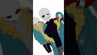 〔Undertale AU〕Killer!Sans Murder!Sans Horror!Sans描いてみた 〔継続組〕