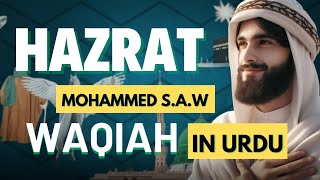 Hazrat Muhammad s.a.w ki zindagi ka waqia in urdu | Hazrat Muhammad ki padaish or Wafaat kab hui?