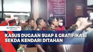 Kasus Dugaan Suap dan Gratifikasi, Sekda Kendari Ditahan