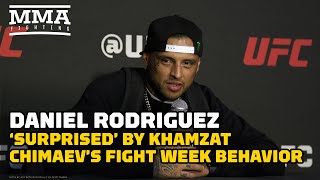 Daniel Rodriguez 'Surprised' By Khamzat Chimaev's Behavior, Calls Out Lack of Remorse | UFC 279