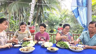 Thấy Là Phát Thèm với Món Cá Rô Đồng Kho Me Chấm Rau Vườn Ăn Thiệt Đã | TKQ \u0026 Family T1931