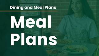 Dining Services and Meal Plans NSO