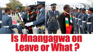 BREAKING NEWS: Is Mnangagwa on Leave or What ? Why Did He Promotes Air Force Of Zimbabwe Officers ?