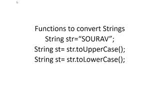 Case Conversion in Java