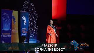 SOFIA, the first Humanoid robot graced Transform Africa 2019, Kigali Rwanda