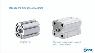 SMC New J Series Cylinder: Compact and Light Weight