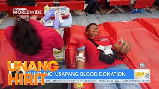 UH CLINIC— USAPANG BLOOD DONATION | Unang Hirit