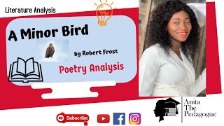 A Minor Bird Poem Analysis