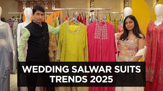 Latest Salwar Suit Design 2025 | Anarkalis Comeback to Draped Skirts.