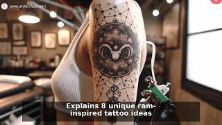8 Unique Aries Tattoo Ideas to Show Strength & Passion