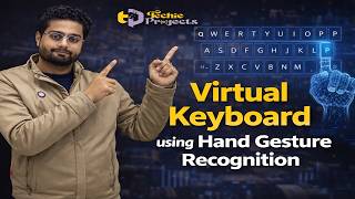 Virtual Keyboard using OpenCV | Hand Gesture Recognition using OpenCV Python