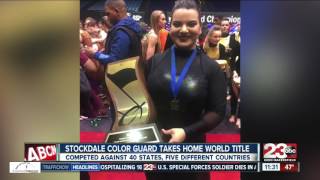 Stockdale High Color Guard Wins World Title