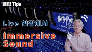 [꿀팁Tips] 라이브현장에서의 입체음향, 몰입형음향에 대해서 알려드립니다 / Live Immersive Sound (Audio), Spatial Audio