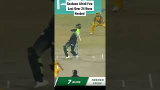 Shaheen Afridi 23 Runs Last Over #youtube #shorts