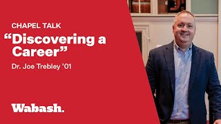 Chapel Talk @ Wabash: Dr. Joe Trebley '03 (23 Jan 2025)