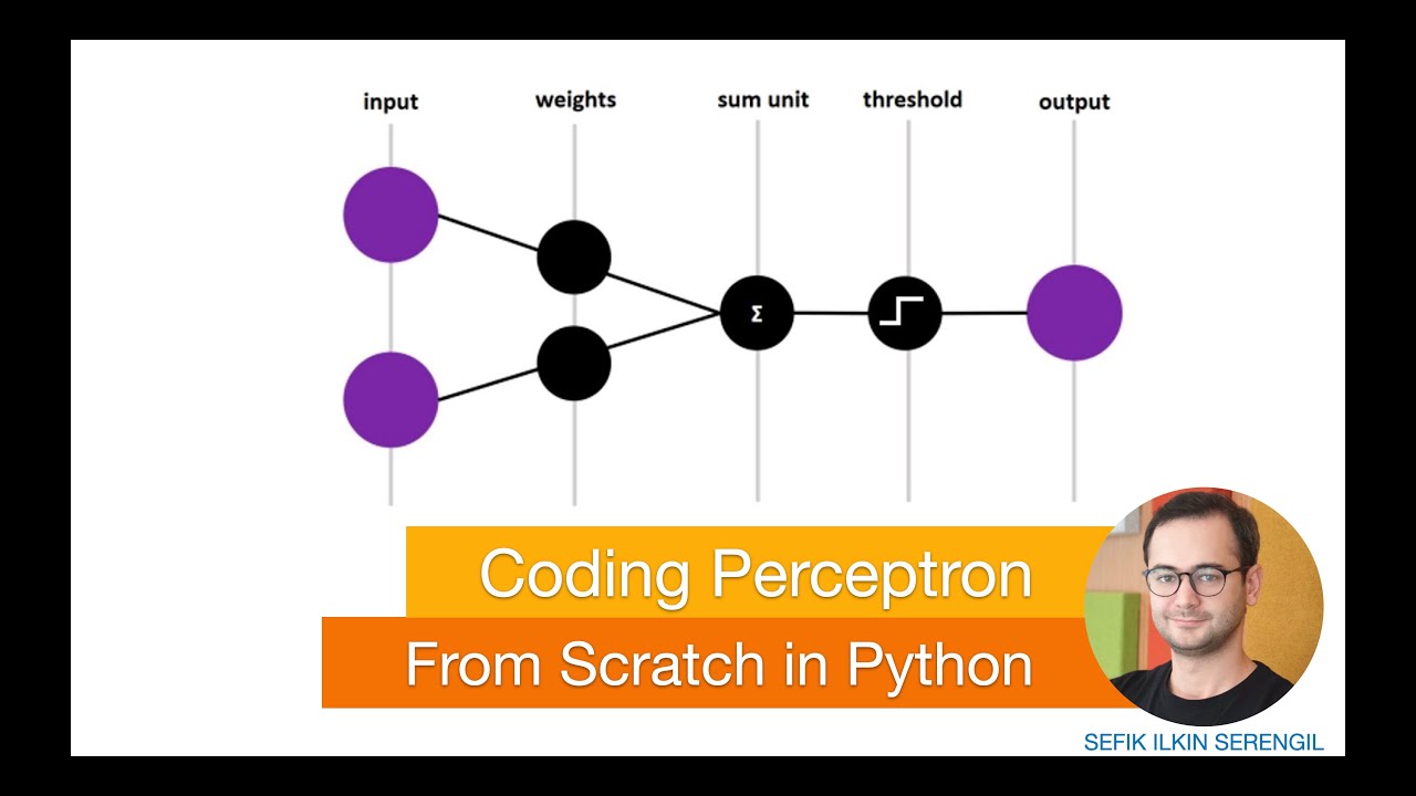Perceptron From Scratch In Python Youtube